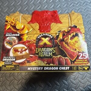 Treasure X Lost Lands Dragons Realm Mystery Treasure Chest 25+  Levels